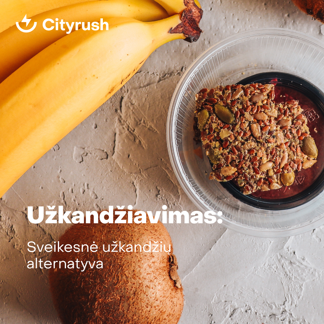 Užkandžiavimas: sveikesnė užkandžių alternatyva