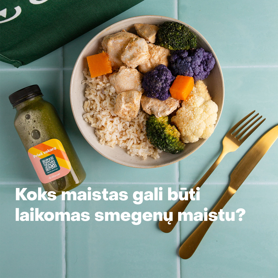 Koks maistas gali būti laikomas smegenų maistu ir kaip jį galime įtraukti į kasdienę mitybą?