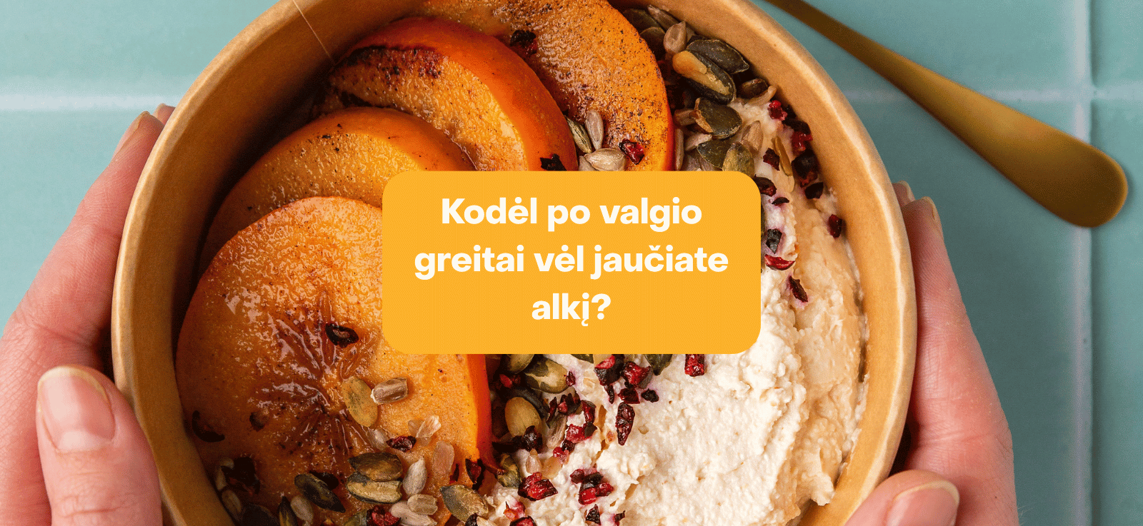 Kodėl pavalgius greitai vėl jaučiate alkį?