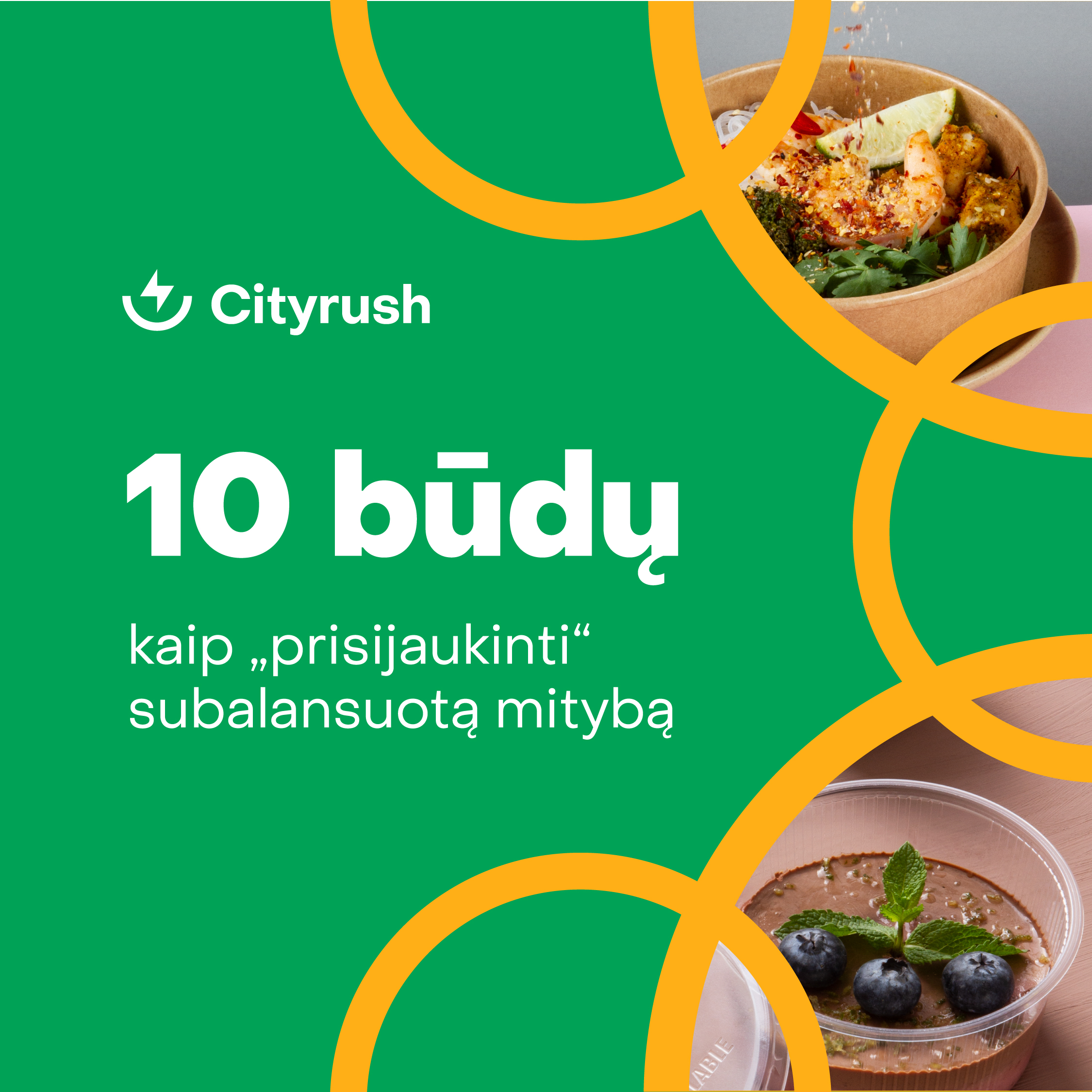 10 būdų, kaip „prisijaukinti“ subalansuotą mitybą